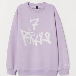 Ariana Grande "7 Rings" Sweatshirt *RELISTING*